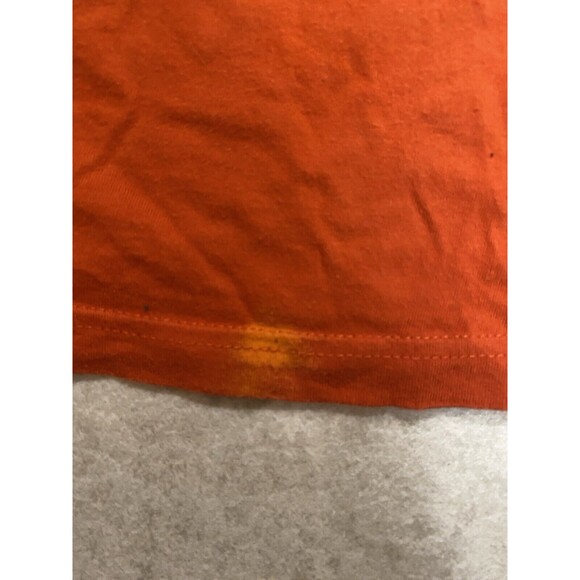 Polo Ralph Lauren * Orange Short Slv T Shirt * Green Horse * Size L - Picture 2 of 6